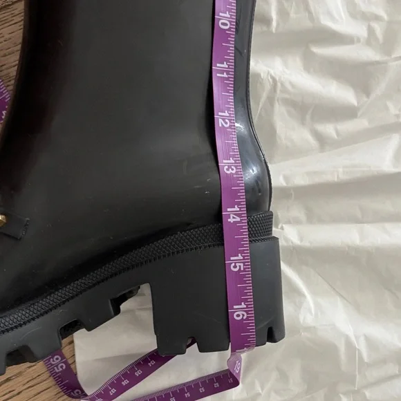 Gucci Horsebit Elegant Black Rain Boots - Picture 8 of 12